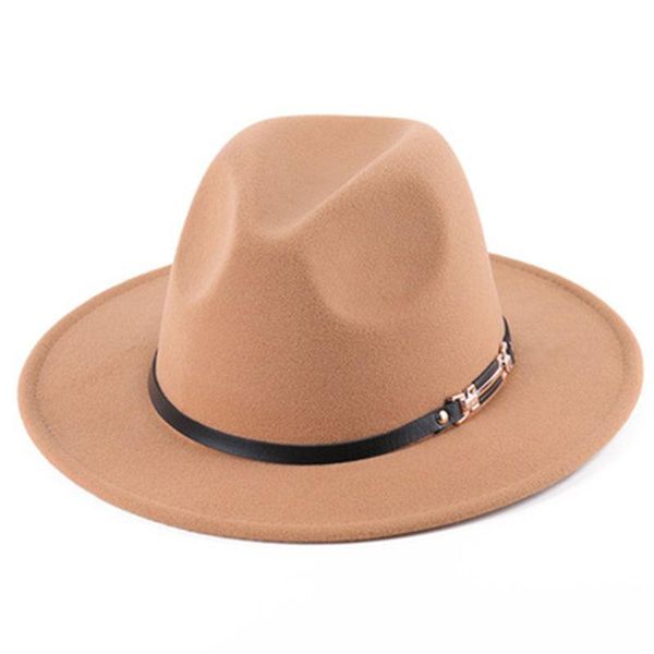 wide brim hats women's cap autumn winter for men fedoras felt black fashion 2021 bowler hat vintage jazz european american round, Blue;gray
wide brim hats women's cap autumn winter for men fedoras felt black fashion 2021 bowler hat vintage jazz european american round, Blue;gray