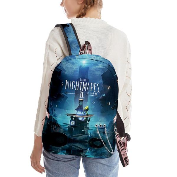 backpack little nightmares 2 boys girls primary middle school students schoolbag women men outdoor oxford waterproof travel
backpack little nightmares 2 boys girls primary middle school students schoolbag women men outdoor oxford waterproof travel