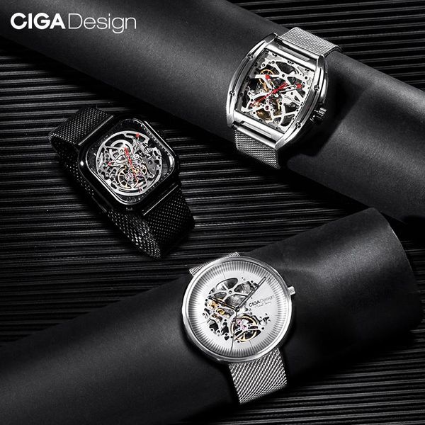 watch bands ciga design straps stainless steel for mechanical wristwatch, Black;brown
watch bands ciga design straps stainless steel for mechanical wristwatch, Black;brown
