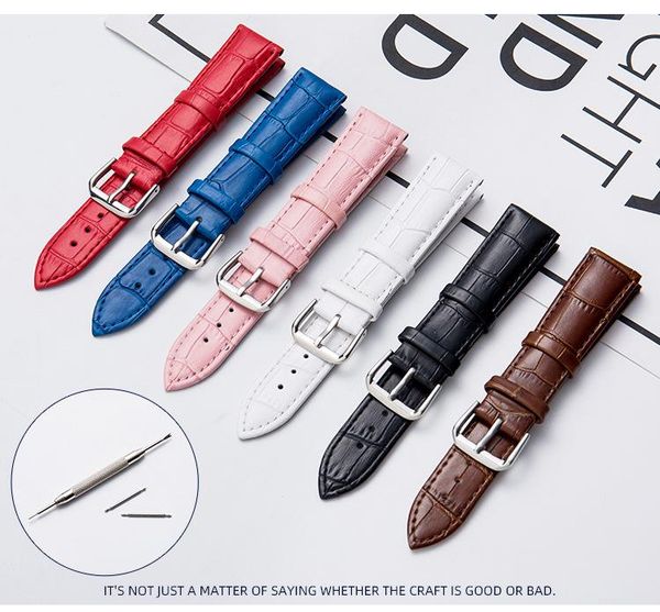 watch bands cow split leather strap red 22mm band soft blue 20mm 18mm correas watchband, Black;brown
watch bands cow split leather strap red 22mm band soft blue 20mm 18mm correas watchband, Black;brown