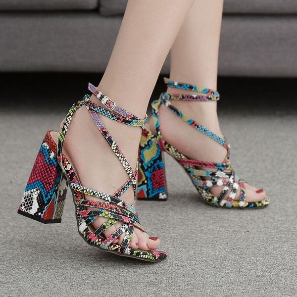 womens open toe snake pattern cross-strap sandals block heel shoes match colors slingbacks summer plus size 2021 dress, Black
womens open toe snake pattern cross-strap sandals block heel shoes match colors slingbacks summer plus size 2021 dress, Black