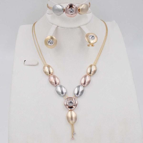 earrings & necklace high fashion dubai jewelry set nigerian wedding african beads sets parure bijoux femme, Silver
earrings & necklace high fashion dubai jewelry set nigerian wedding african beads sets parure bijoux femme, Silver