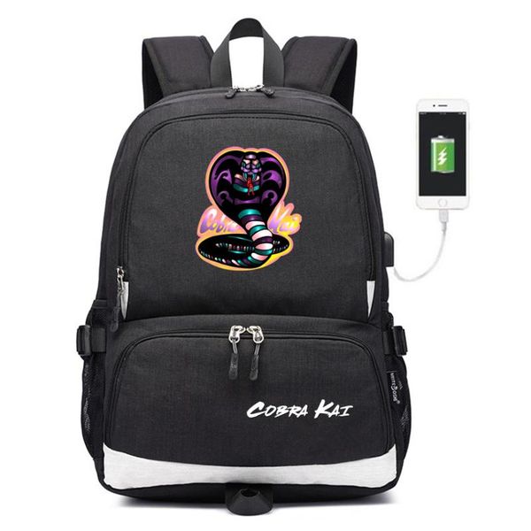 backpack cobra kai: the karate kid saga usb charging school bag canvas shoulder bags laptravel rucksack for kids
backpack cobra kai: the karate kid saga usb charging school bag canvas shoulder bags laptravel rucksack for kids