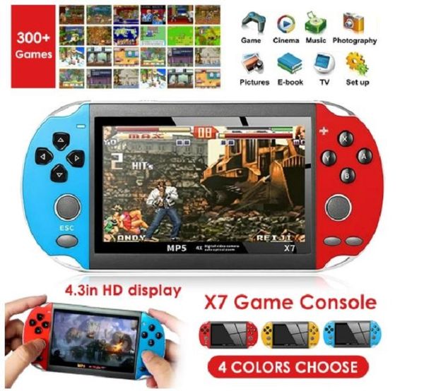 x7 4.3 inch retro video game console player handheld gaming portable portatil mini arcade videogames electronic machine retrogame play vidio
x7 4.3 inch retro video game console player handheld gaming portable portatil mini arcade videogames electronic machine retrogame play vidio