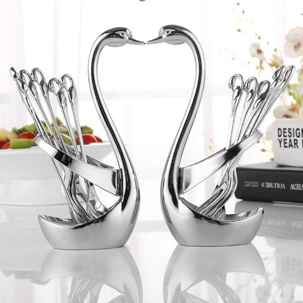 zinc alloy fork spoon tableware stand holder swan shaped fruit knife base kitchen tools hooks & rails
zinc alloy fork spoon tableware stand holder swan shaped fruit knife base kitchen tools hooks & rails