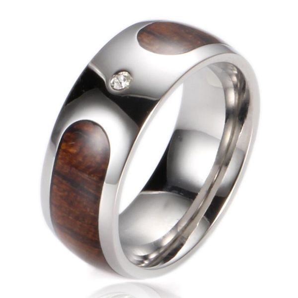 wedding rings korean edition fashion titanium steel wooden embedded engagement ring for men high polished men's bands jewelry, Slivery;golden
wedding rings korean edition fashion titanium steel wooden embedded engagement ring for men high polished men's bands jewelry, Slivery;golden
