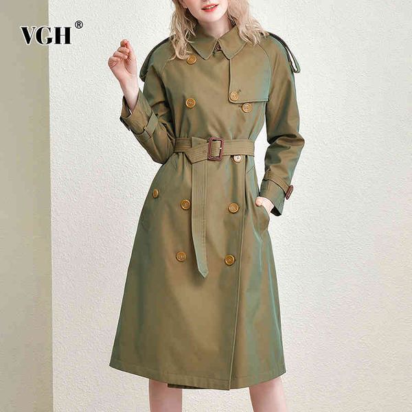 minimalist temperament windbreaker for women lapel long sleeve double breasted casual korean jackets female fashion 210507, Tan;black
minimalist temperament windbreaker for women lapel long sleeve double breasted casual korean jackets female fashion 210507, Tan;black