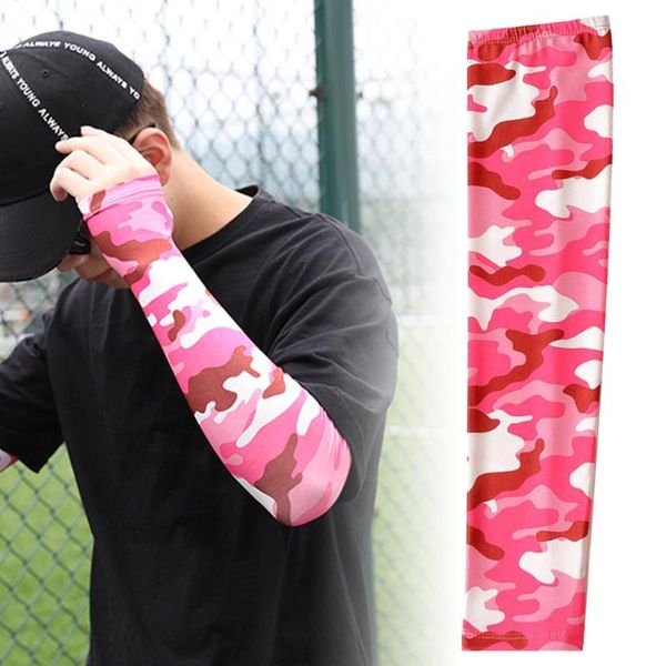 elbow & knee pads women arm guard men summer ice silk sunscreen cuff outdoor riding driving uv protection set camouflage, Black;gray 
elbow & knee pads women arm guard men summer ice silk sunscreen cuff outdoor riding driving uv protection set camouflage, Black;gray