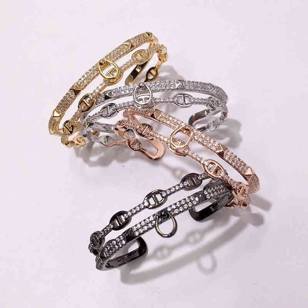 charm bracelets 56 popular fashion multi-layer c-shape design punk street shooting rivet pig nose, Golden;silver
charm bracelets 56 popular fashion multi-layer c-shape design punk street shooting rivet pig nose, Golden;silver