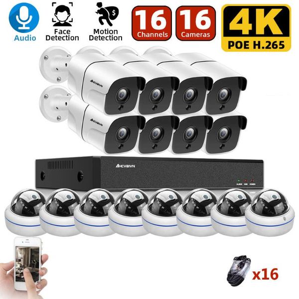 security system audio waterproof outdoor ip dome camera video surveillance set ai face record wireless kits
security system audio waterproof outdoor ip dome camera video surveillance set ai face record wireless kits
