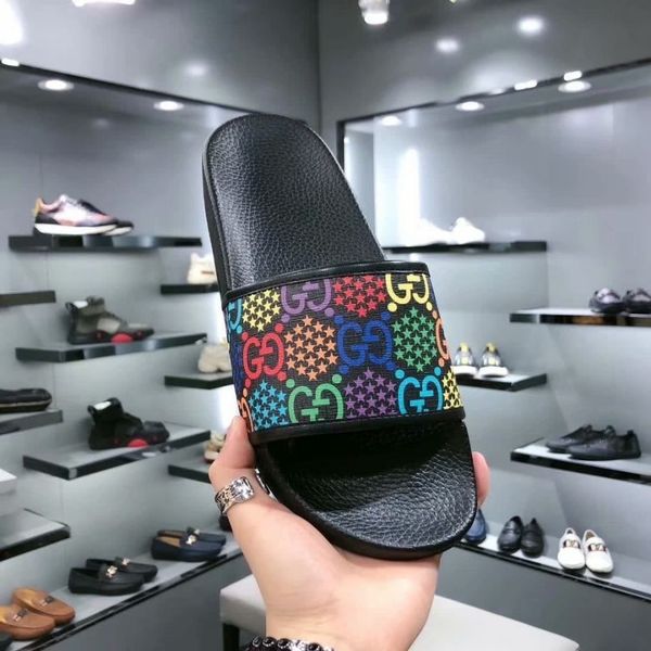 europe station summer new style flip flop leather fashion brand classic double g printing personalized men slippers generous beach shoes zlh, Black
europe station summer new style flip flop leather fashion brand classic double g printing personalized men slippers generous beach shoes zlh, Black