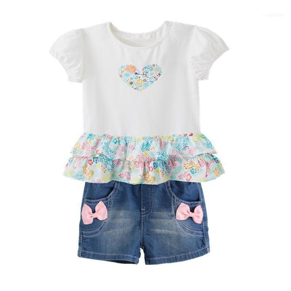 clothing sets baywell children baby girl clothes set summer printed pattern t-shirt+ denim shorts toddler girls casual1, White
clothing sets baywell children baby girl clothes set summer printed pattern t-shirt+ denim shorts toddler girls casual1, White