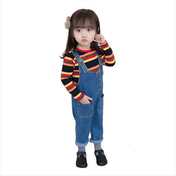 alice children girls clothing rainbow striped t shir denim overalls 2pcs sets for 1 6 yrs kids, White
alice children girls clothing rainbow striped t shir denim overalls 2pcs sets for 1 6 yrs kids, White