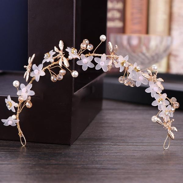 hair clips & barrettes exquisite hairband bridal headdress pearl rhinestone simulation flower dragonfly headband jewelry accessories headwea, Golden;silver
hair clips & barrettes exquisite hairband bridal headdress pearl rhinestone simulation flower dragonfly headband jewelry accessories headwea, Golden;silver
