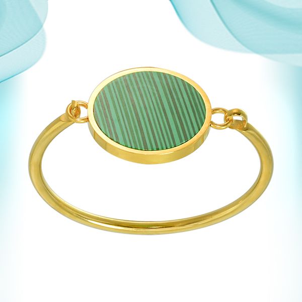 natural malachite fritillary round bangle customized for women green pattern lovely exquisite bracelet love holiday wedding gifts luxury jew, Black
natural malachite fritillary round bangle customized for women green pattern lovely exquisite bracelet love holiday wedding gifts luxury jew, Black