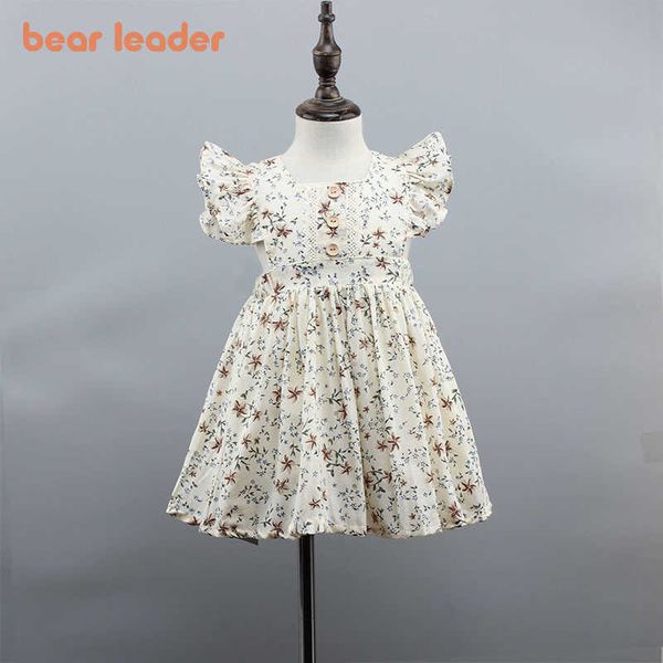 bear leader kids girls summer casual dresses fashion baby girl flowers costumes ruffles sleeve korean style clothes for 1-6y 210708, Red;yellow
bear leader kids girls summer casual dresses fashion baby girl flowers costumes ruffles sleeve korean style clothes for 1-6y 210708, Red;yellow