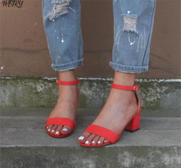 women transparent sandals ladies high heel slippers candy color open toes thick fashion female slides summer shoes, Black
women transparent sandals ladies high heel slippers candy color open toes thick fashion female slides summer shoes, Black