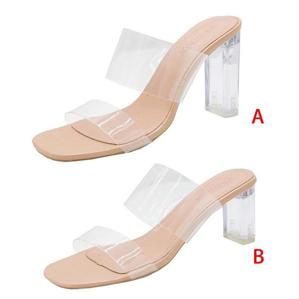 slippers 2021 summer women's shoes fairy crystal with thick heel sandals and transparent jelly simple all-match, Black
slippers 2021 summer women's shoes fairy crystal with thick heel sandals and transparent jelly simple all-match, Black