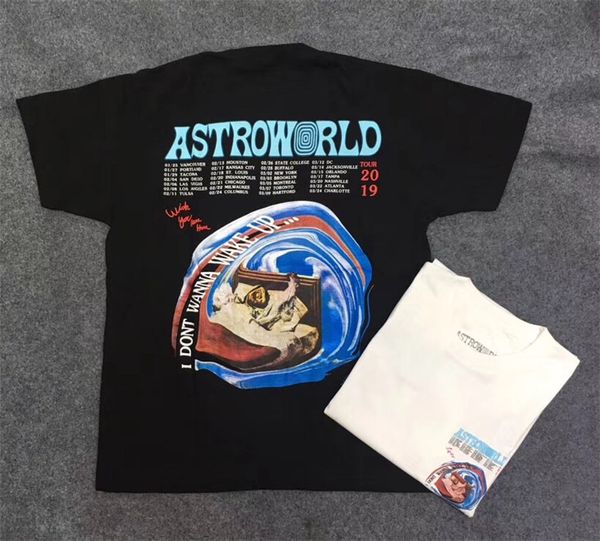 men's t-shirts mens tshirts astroworld tour summer o-neck short sleeve black white tee, White;black
men's t-shirts mens tshirts astroworld tour summer o-neck short sleeve black white tee, White;black
