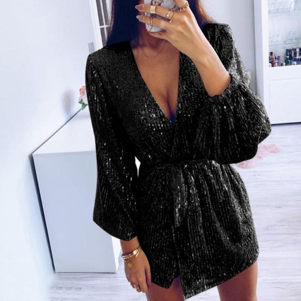 casual dresses womail vintage summer dress women glitter sequin deep v neck solid color mini women's long sleeve party night, Black;gray
casual dresses womail vintage summer dress women glitter sequin deep v neck solid color mini women's long sleeve party night, Black;gray