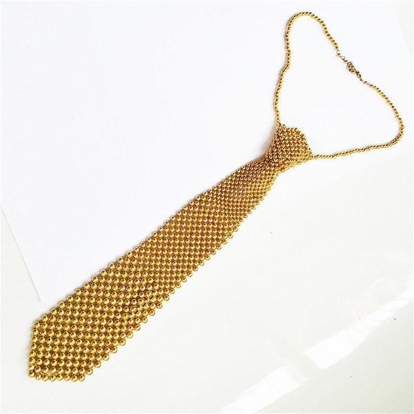 pendant necklaces electroplated children's pearl necktie beads hand woven shiny gold women's shirt tie bow jewelry, Silver
pendant necklaces electroplated children's pearl necktie beads hand woven shiny gold women's shirt tie bow jewelry, Silver