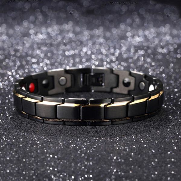 link, chain black bracelet men stainless steel charm gold for women hip hop gift man accessories button jewelry
link, chain black bracelet men stainless steel charm gold for women hip hop gift man accessories button jewelry