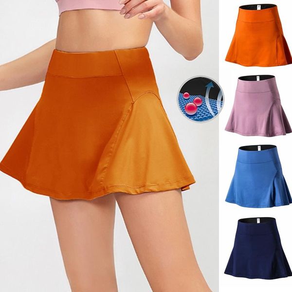 high waist yoga shorts liner sport tennis skirt quick dry loose women running skirts summer badminton with pocket outfits, White;red
high waist yoga shorts liner sport tennis skirt quick dry loose women running skirts summer badminton with pocket outfits, White;red
