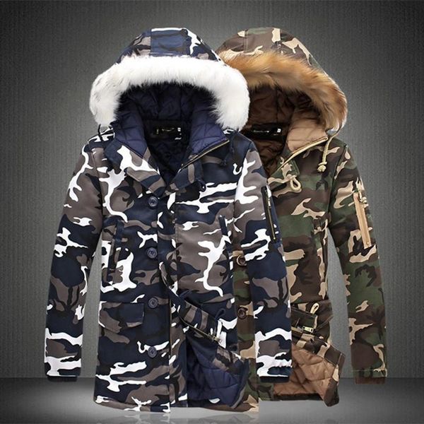 men's woolen coat mid long hooded camouflage cotton padded jacket mid-length windbreaker winter men wool & blends, Black
men's woolen coat mid long hooded camouflage cotton padded jacket mid-length windbreaker winter men wool & blends, Black