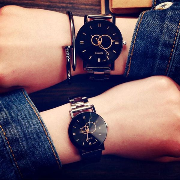 wristwatches kevin design women watches fashion black round dial stainless steel band quartz wrist watch mens gifts relogios feminino, Slivery;brown
wristwatches kevin design women watches fashion black round dial stainless steel band quartz wrist watch mens gifts relogios feminino, Slivery;brown