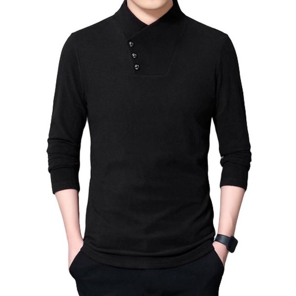 men's t-shirts spring and autumn fashion slim t-shirt long sleeve casual solid color street sportsman clothing, White;black
men's t-shirts spring and autumn fashion slim t-shirt long sleeve casual solid color street sportsman clothing, White;black