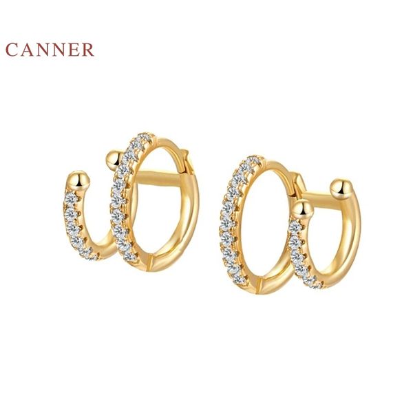 canner 925 sterling silver for women luxurious double layer diamond earrings clip earring fine jewelry pendientes, Golden
canner 925 sterling silver for women luxurious double layer diamond earrings clip earring fine jewelry pendientes, Golden