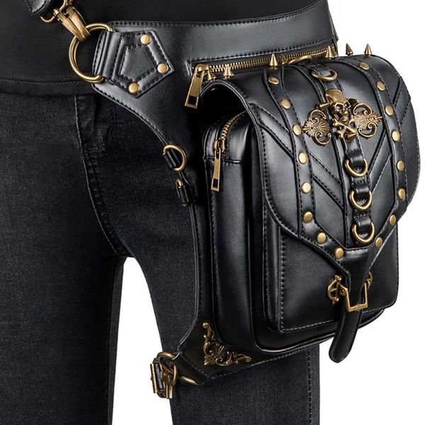 waist bags travel women's packs for men's rivets skulls decorate crossbody ladies vintage steampunk style shoulder bag 2021
waist bags travel women's packs for men's rivets skulls decorate crossbody ladies vintage steampunk style shoulder bag 2021