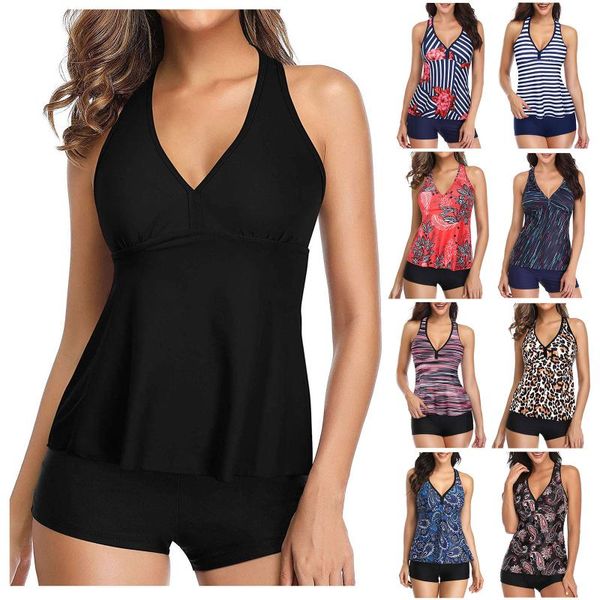 plus size swimwear women black tankini tummy control tank retro swimsuit with shorts two piece bathing suit #z women's, White;black
plus size swimwear women black tankini tummy control tank retro swimsuit with shorts two piece bathing suit #z women's, White;black