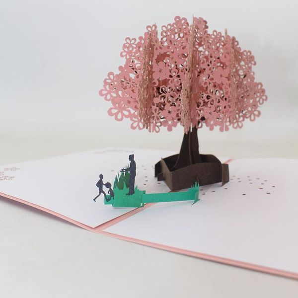 greeting cards 3 kind 3d laser cut handmade father's day mother's valentine's sakura tree paper invitation creative gift
greeting cards 3 kind 3d laser cut handmade father's day mother's valentine's sakura tree paper invitation creative gift