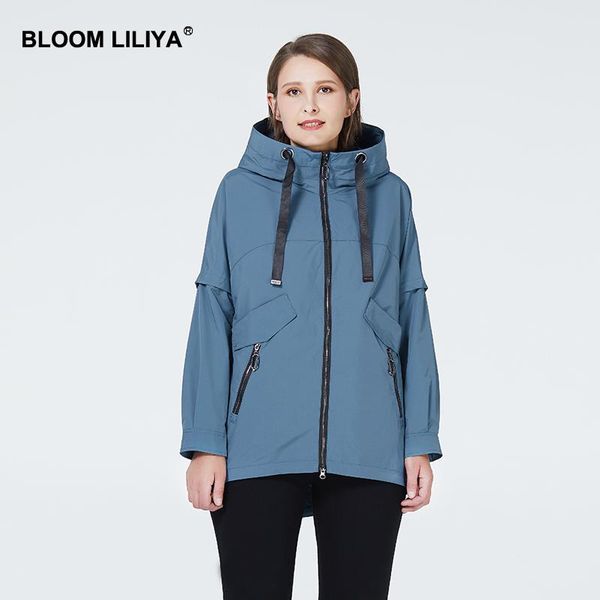 women's trench coats bloom liliya 2021 spring women jacket hooded woman coat fashion autumn windbreaker zipper korean clothes, Tan;black
women's trench coats bloom liliya 2021 spring women jacket hooded woman coat fashion autumn windbreaker zipper korean clothes, Tan;black