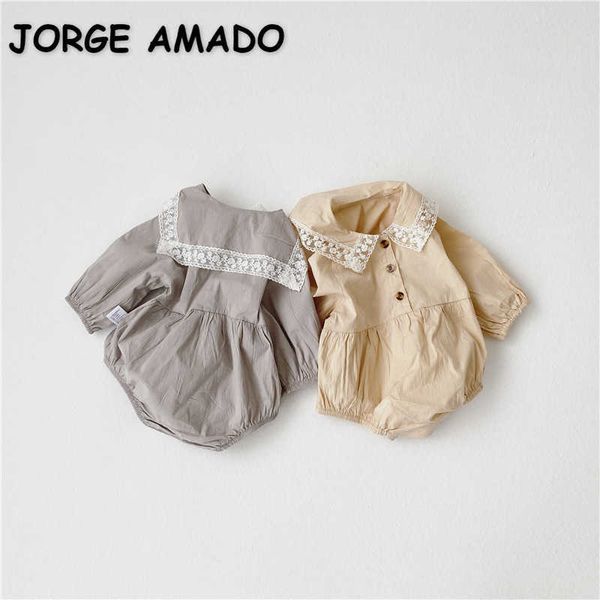 spring baby girl bodysuits lace peter pan collar long sleeves jumpsuit cute style infant suit e3680 210610, Blue
spring baby girl bodysuits lace peter pan collar long sleeves jumpsuit cute style infant suit e3680 210610, Blue