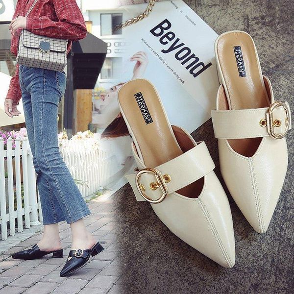 shoes woman's slippers slides fashion cover toe square heel loafers med 2021 luxury block pointed rubber fabric pu, Black
shoes woman's slippers slides fashion cover toe square heel loafers med 2021 luxury block pointed rubber fabric pu, Black