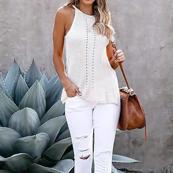 women's tanks & camis fashion summer vintage o-neck strap solid color vest sling slim causal sleeveless small tank knitted beach girl, White
women's tanks & camis fashion summer vintage o-neck strap solid color vest sling slim causal sleeveless small tank knitted beach girl, White