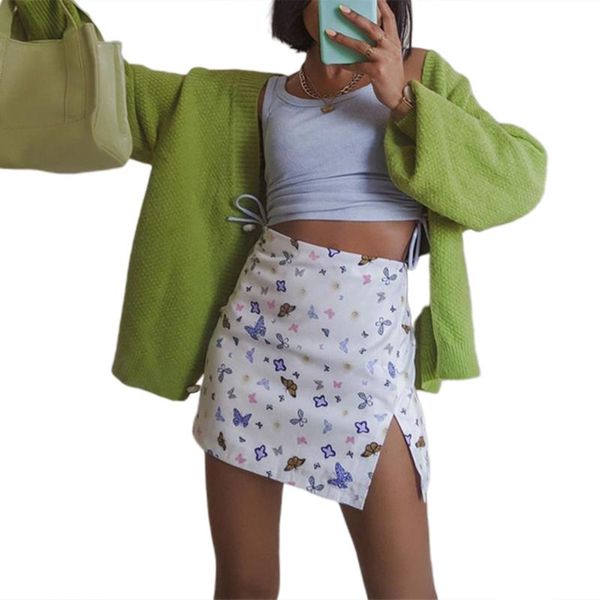 skirts women summer fashion butterfly print short skirt tight side slit casual style clothes, Black
skirts women summer fashion butterfly print short skirt tight side slit casual style clothes, Black