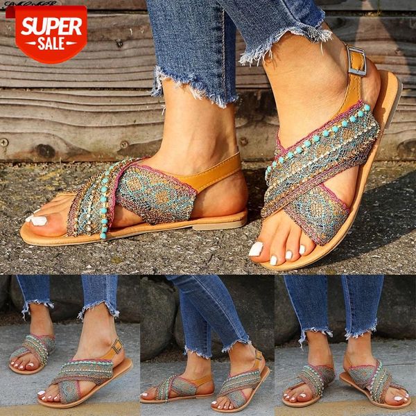 women's rhinestone buckle belt shoes open toe breathable sandals roman style flat #3o1a, Black
women's rhinestone buckle belt shoes open toe breathable sandals roman style flat #3o1a, Black