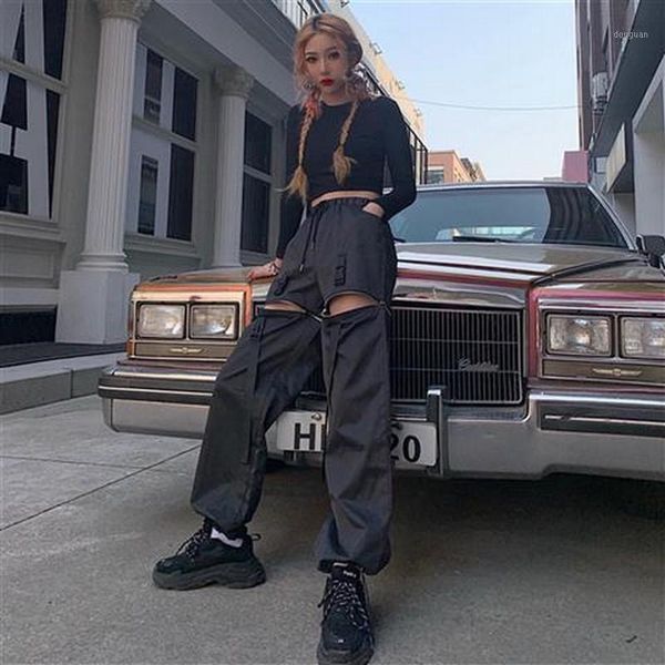 women's pants & capris nicemix long trousers fashion unique design detachable casual harajuku streetwear loose high waist harem t, Black;white
women's pants & capris nicemix long trousers fashion unique design detachable casual harajuku streetwear loose high waist harem t, Black;white