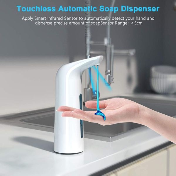 liquid soap dispenser automatic 400ml touchless infrared sensor hand wash washing tool
liquid soap dispenser automatic 400ml touchless infrared sensor hand wash washing tool