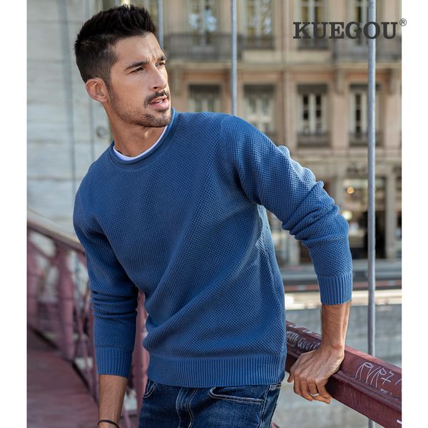 men's sweaters kuegou autumn winter man knitted sweater pullovers men cothing fashion warm sweaters curled collar plus size uez-8941 98, White;black
men's sweaters kuegou autumn winter man knitted sweater pullovers men cothing fashion warm sweaters curled collar plus size uez-8941 98, White;black