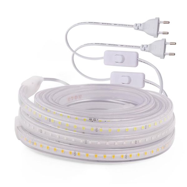 strips 220v led strip light 120led waterproof 2835 60led/m high brightness safety flex ribbon with on/off switch eu power plug
strips 220v led strip light 120led waterproof 2835 60led/m high brightness safety flex ribbon with on/off switch eu power plug