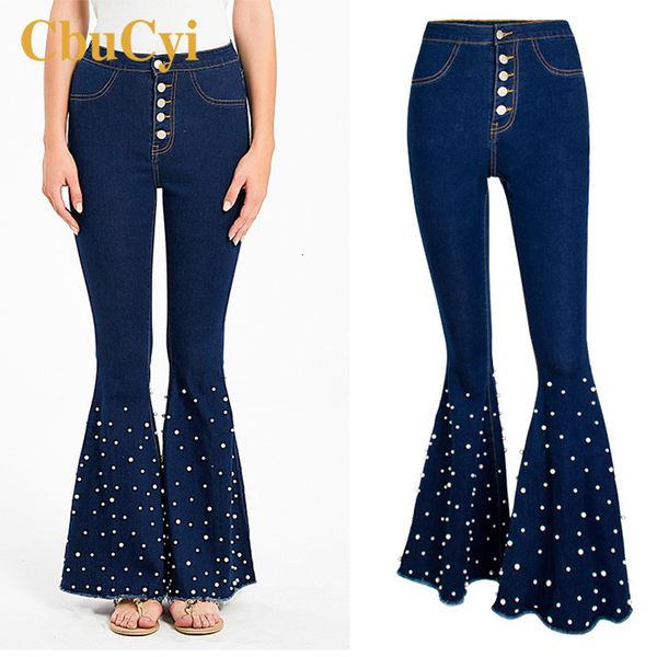 jeans high waist flare plus size beading stretch denim jeans women elegant cotton elastic ny jean wide leg pants, Blue
jeans high waist flare plus size beading stretch denim jeans women elegant cotton elastic ny jean wide leg pants, Blue