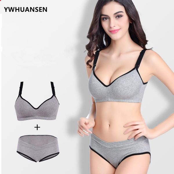 maternity intimates ywhuansen 2pcs/lot push-up nursing bra +panties breastfeeding prevent sagging pregnant women underwear lingerie, White
maternity intimates ywhuansen 2pcs/lot push-up nursing bra +panties breastfeeding prevent sagging pregnant women underwear lingerie, White