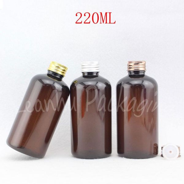 storage bottles & jars 220ml brown round shoulder plastic bottle aluminum cap , 220cc shampoo / shower gel sub-bottling empty cosmetic conta
storage bottles & jars 220ml brown round shoulder plastic bottle aluminum cap , 220cc shampoo / shower gel sub-bottling empty cosmetic conta
