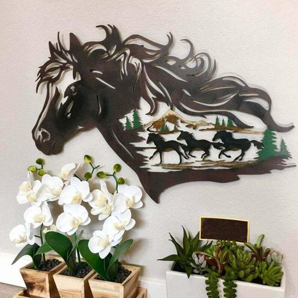 decorative objects & figurines metal western horse shadow home decor forest animal wide rustic metal-wall art decoration gift for special oc
decorative objects & figurines metal western horse shadow home decor forest animal wide rustic metal-wall art decoration gift for special oc