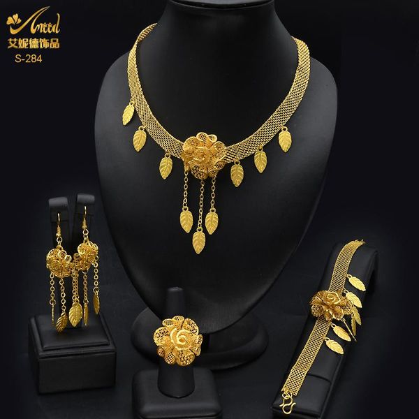 earrings & necklace african bridal jewelry sets 24k gold plated chokers necklaces rings fashion tassel flower dubai luxury, Silver
earrings & necklace african bridal jewelry sets 24k gold plated chokers necklaces rings fashion tassel flower dubai luxury, Silver