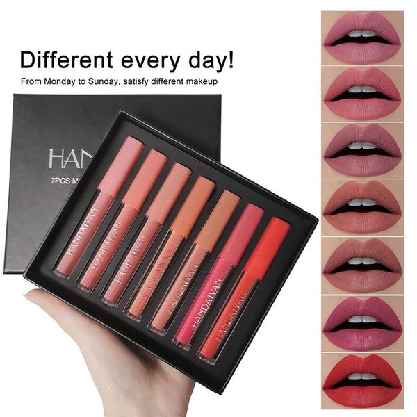 lip gloss 7pcs/set matte makeup velet nude waterproof long lasting lipgloss lipstick liquid tint
lip gloss 7pcs/set matte makeup velet nude waterproof long lasting lipgloss lipstick liquid tint
